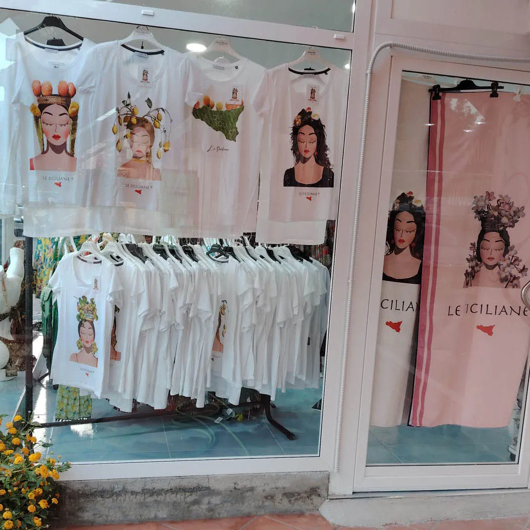 Le Siciliane t-shirt e magliette Sicilia