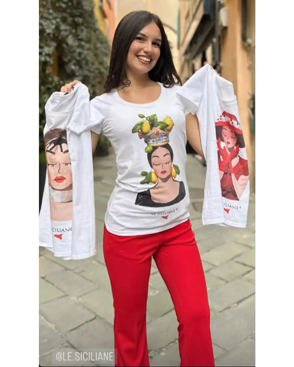 T-shirt donna fashion - Le Siciliane