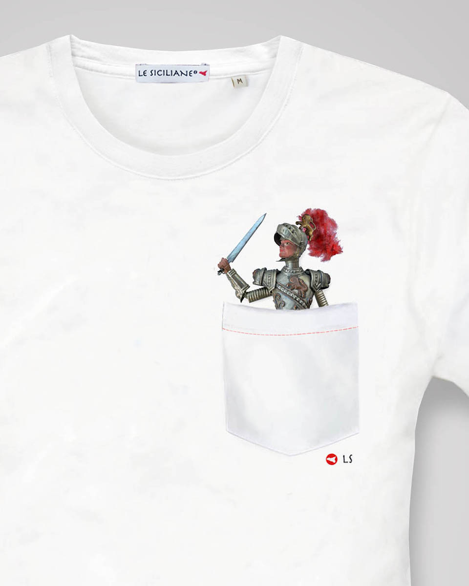 le siciliane uomo magliette Maglietta siciliana da uomo, t-shirt pupo siciliano - Le Siciliane brand di abbigliamento