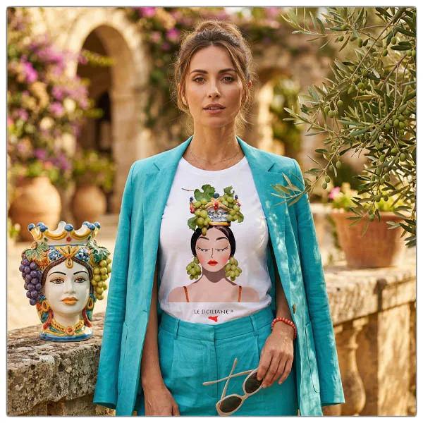 Abbigliamento Le Siciliane - t-shirt per donna