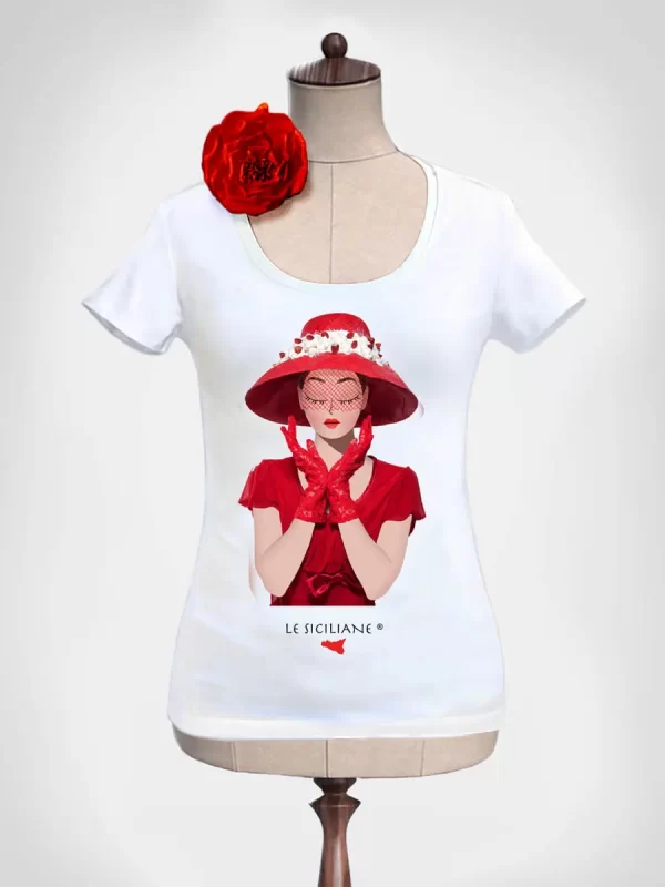 T-shirt donna particolari - Magliette estive a maniche corte del brand Le Siciliane