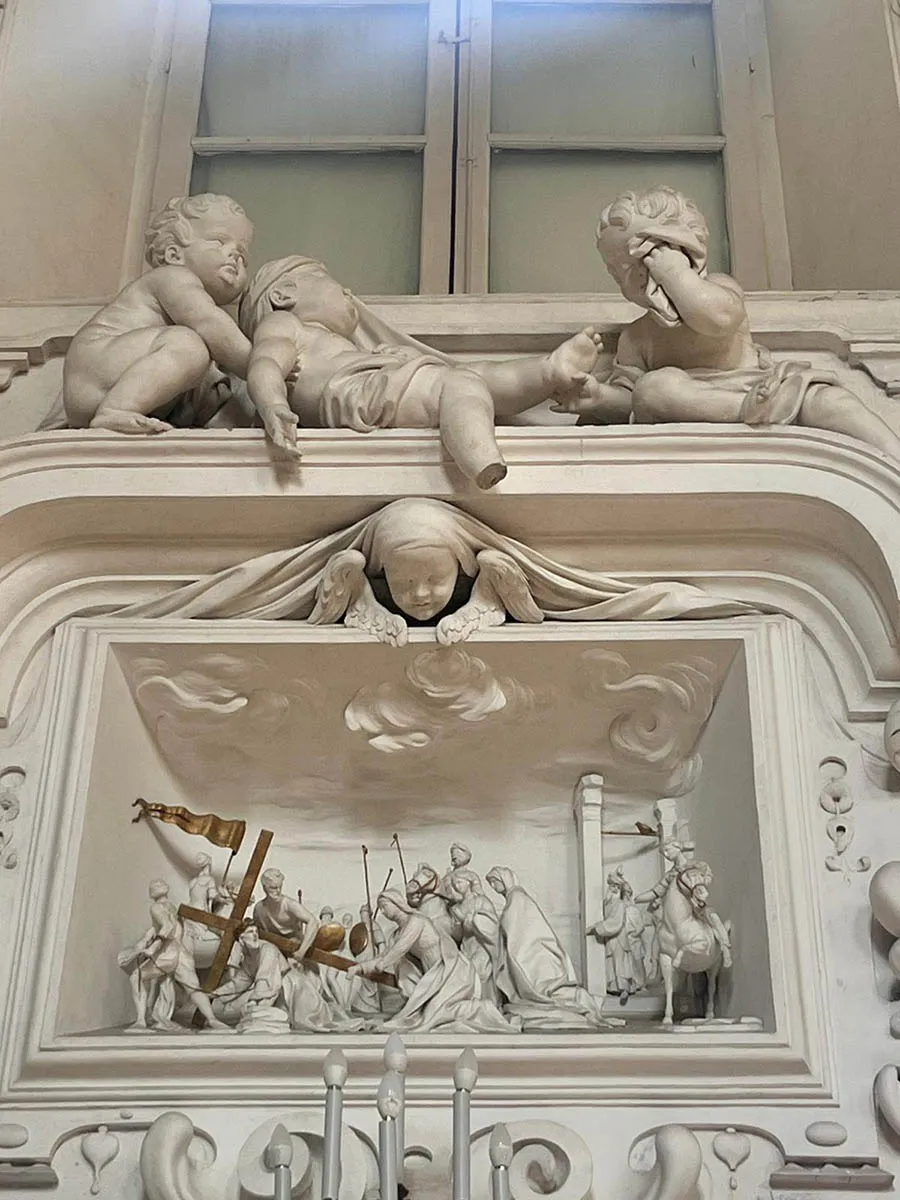 Stucchi Giacomo Serpotta, oratorio di Santa Cita a Palermo
