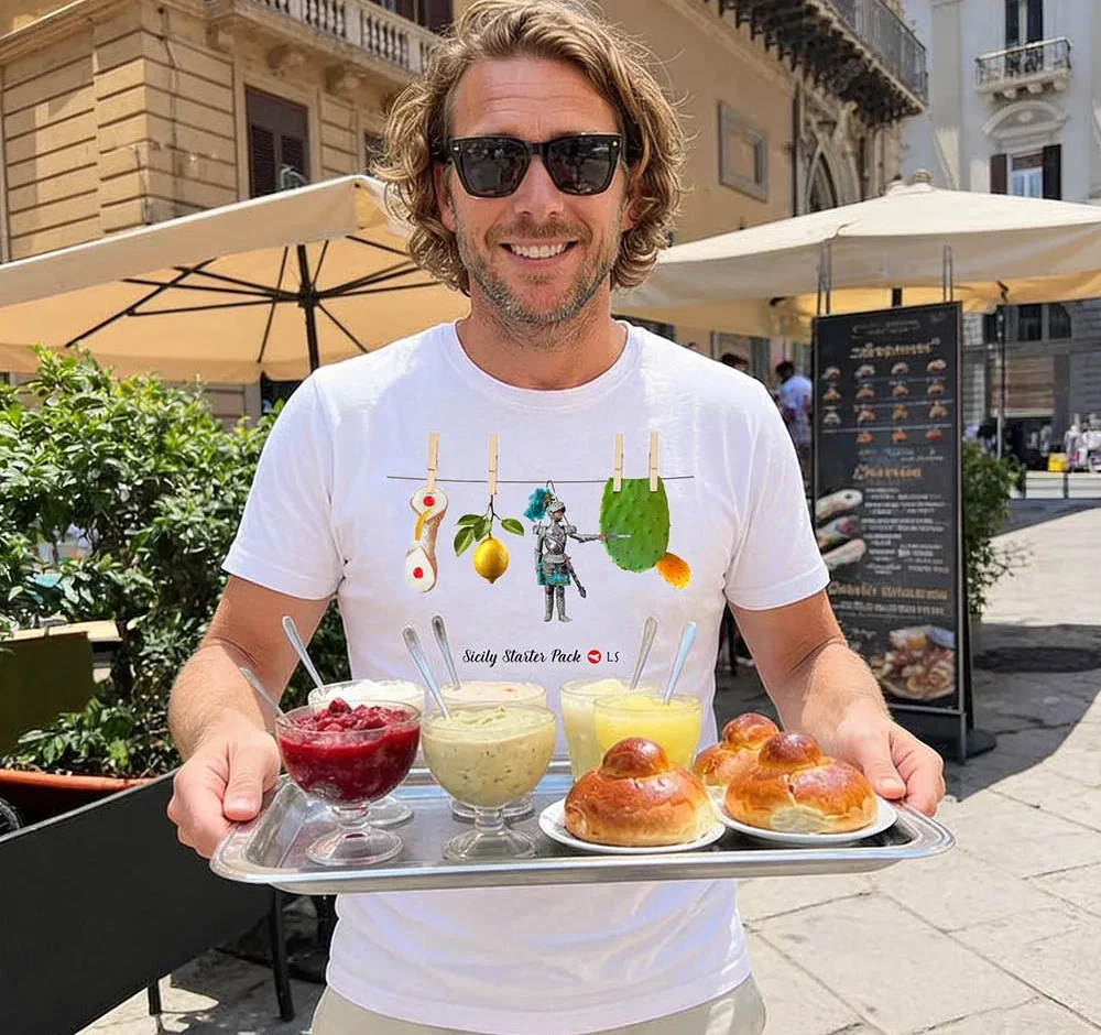 Simboli della Sicilia - t-shirt