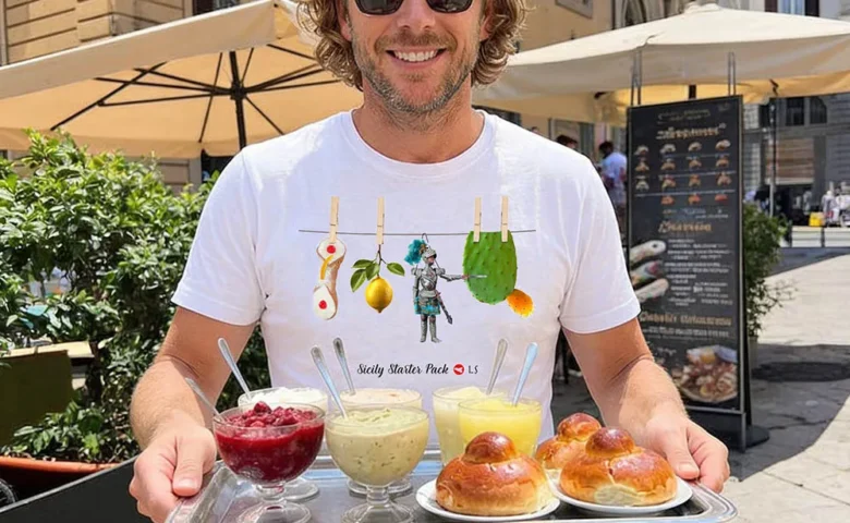 Simboli della Sicilia - t-shirt