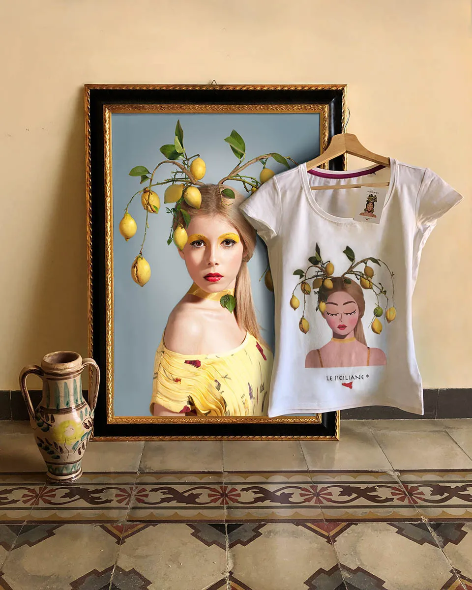 Magliette Le Siciliane, t shirt donna più vendute in Sicilia